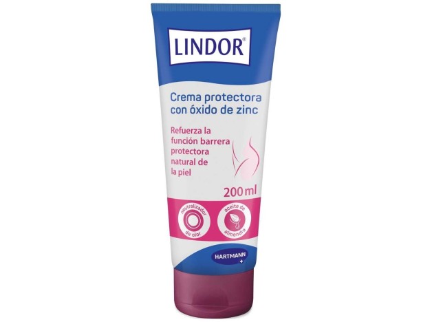 Lindor Crema Protectora Con Oxido De Zinc 200 Ml
