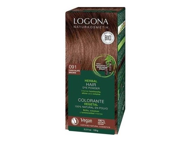 Logona Colorante Vegetal 091 Castaño Chocolate...