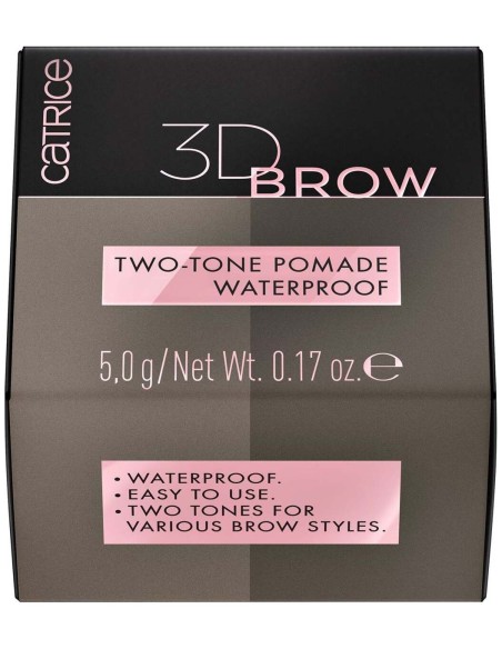 Catrice 3D Brow Two-Tone Pomade Waterproof 020 Medium To Dark 5G