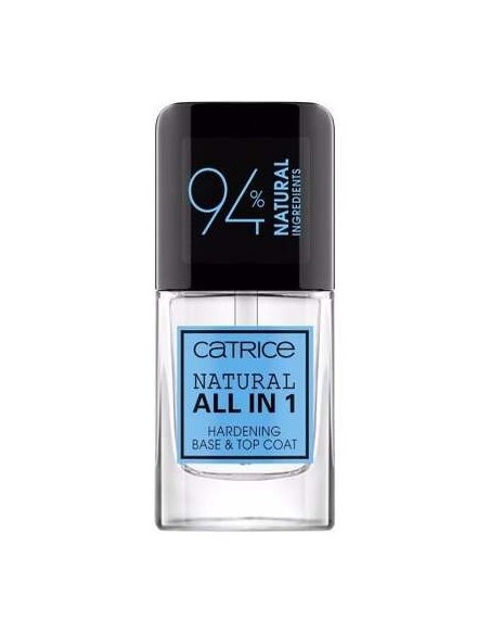 Catrice Natural All In 1 Endurecedor, Base Y Top Coat 10,5Ml
