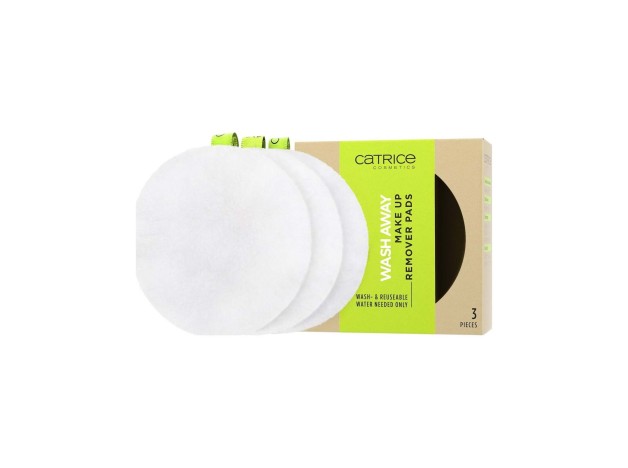 Catrice Wash Away Make Up Remover Pads 3Uds