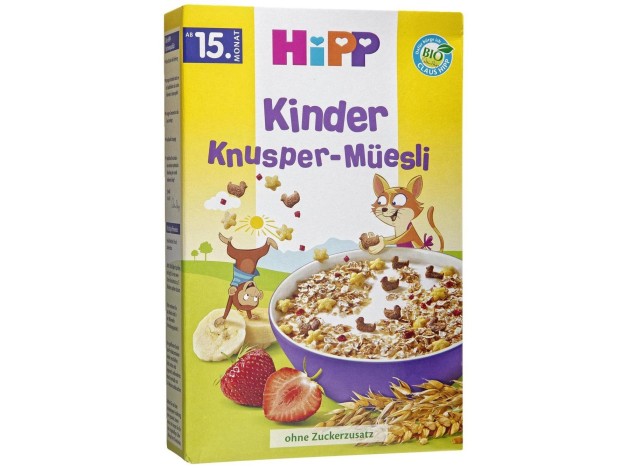 Hipp Kids Crunchy Muesli Sin Azúcar Añadido Bio...