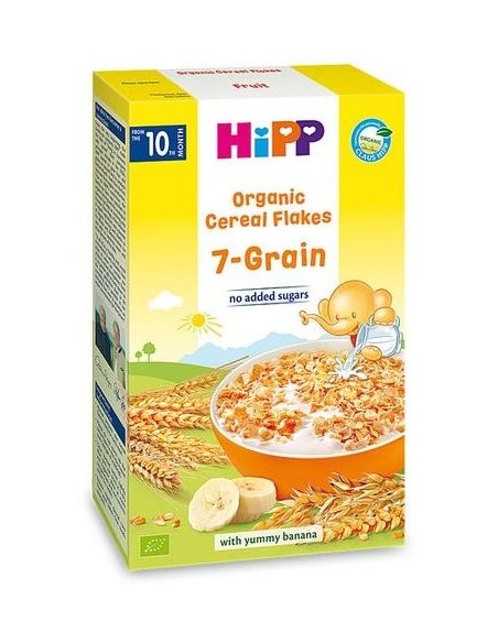 Hipp Kids Muesli 7 Cereales Con Banana Refinada Bio 200G