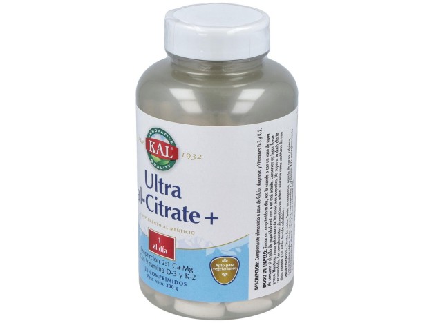 Ultra Cal Citrate + K2 120Compr.