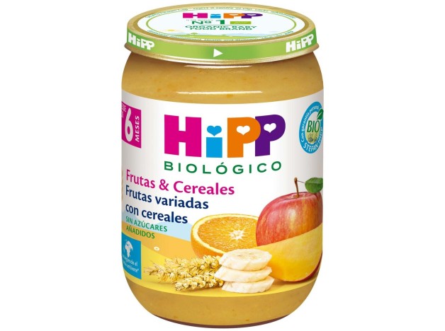 Hipp Potito De Frutas Variadas Con Cereales +6M...