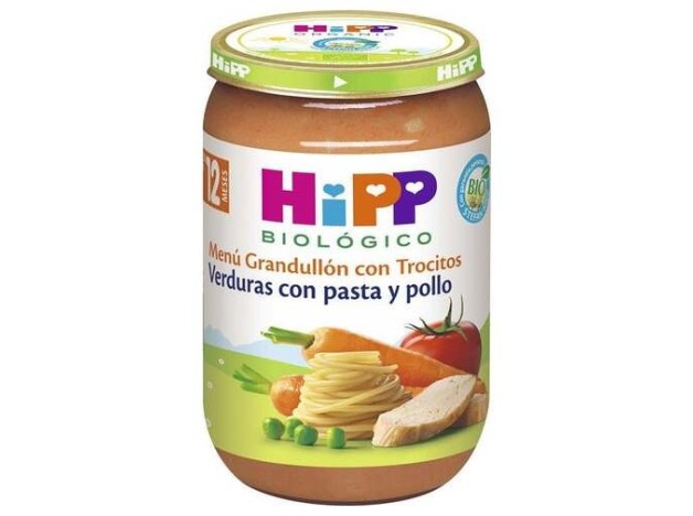 Potito Verduras Con Pasta Y Pollo 220Gr. Bio