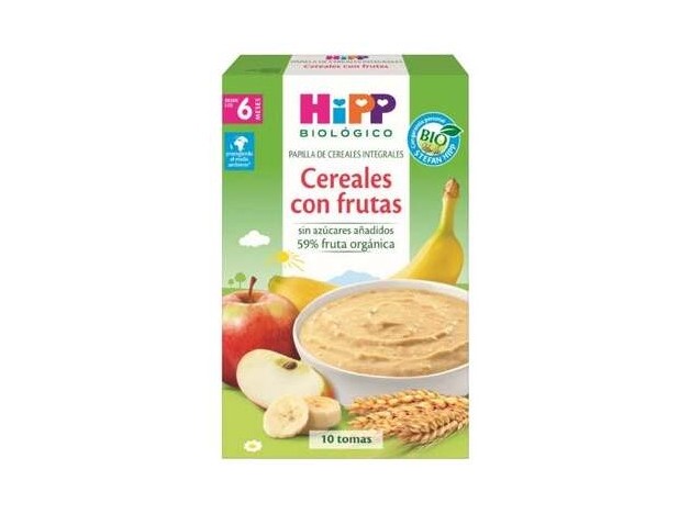 Hipp Papilla Cereales Integrales Con Frutas +6M...