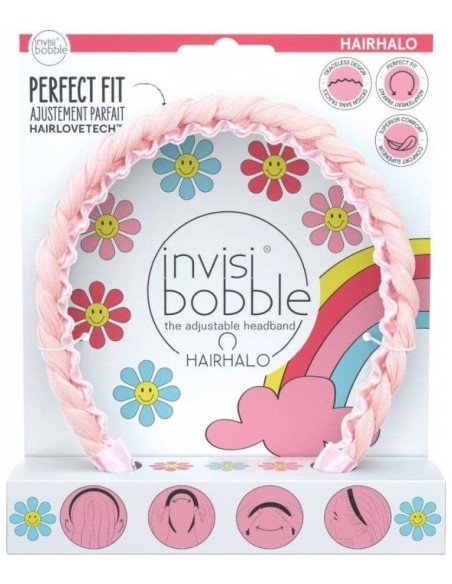 Invisibobble Hairhalo Retro Dreamin Eat Pink And Be Marry 1Ud