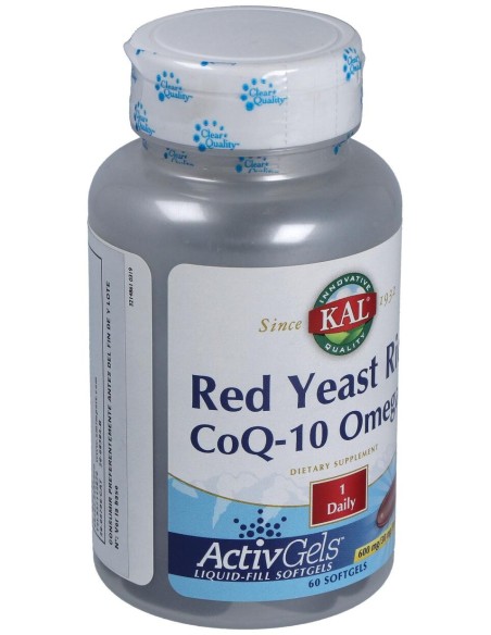 Kal Red Rice - Q10 - Omega 3 60Perlas