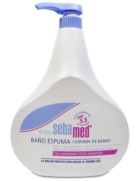 Sebamed Baby Baño Espuma 1L + Toallitas Limpiadoras 72Uds