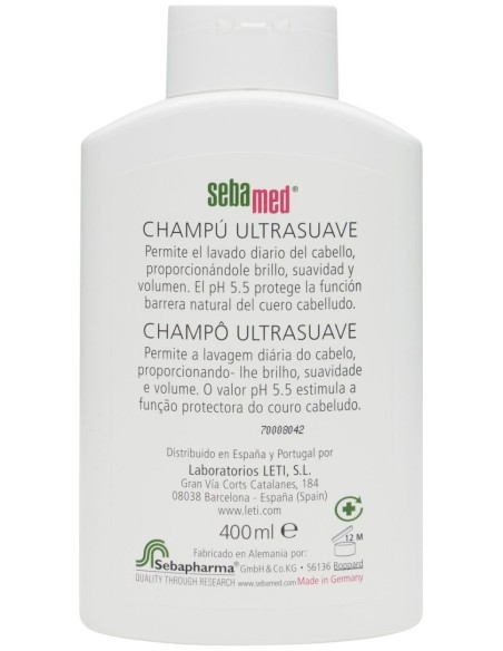 Champu Ultra Suave Cabello Normal-Seco 400Ml.