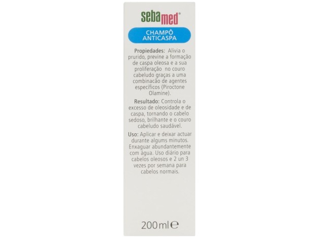 Champu Dermatol Anticaspa Cabello Graso 200Ml.