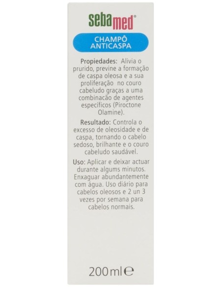 Champu Dermatol Anticaspa Cabello Graso 200Ml.