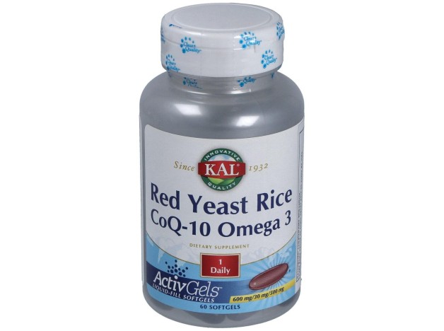 Kal Red Rice - Q10 - Omega 3 60Perlas