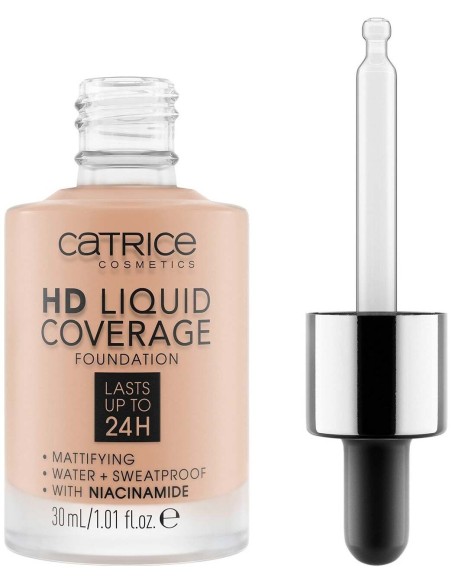 La Base De Cobertura Líquida Hd Dura Hasta 24 Horas 020-Rose Beige
