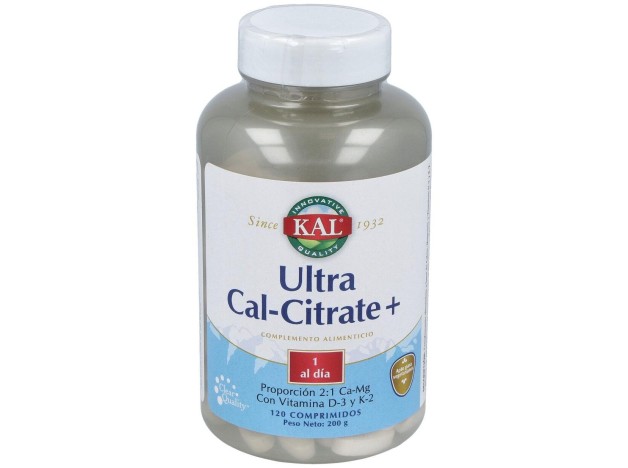 Ultra Cal Citrate + K2 120Compr.