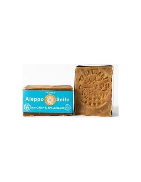 Finigrana Aleppo Seife Jabón En Barra Aceite De Oliva Y Laurel 32% 165G