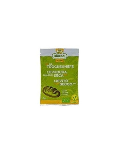 Bioreal Levadura Seca Activa Sin Gluten Bio 5X9G