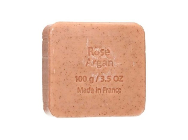 Savon Du Midi Jabon Exfoliante Argan-Rosa Bio 100G