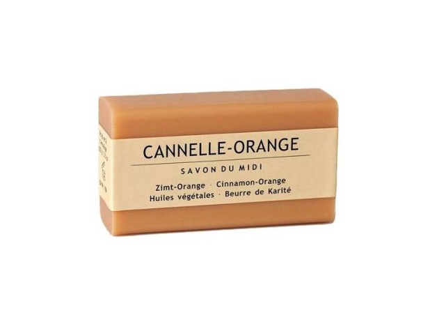 Jabon En Pastilla De Canela Y Naranja 100Gr. Bio