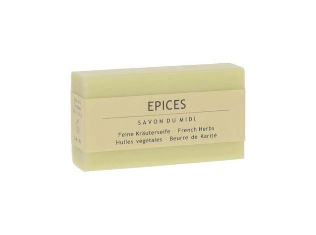Jabon En Pastilla De Hierbas Aromaticas Finas 100G
