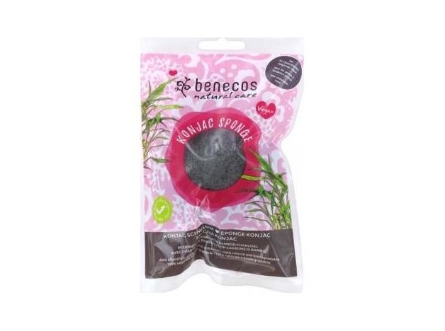 Esponja Konjac Bambu Negro Purificante-Piel Grasa