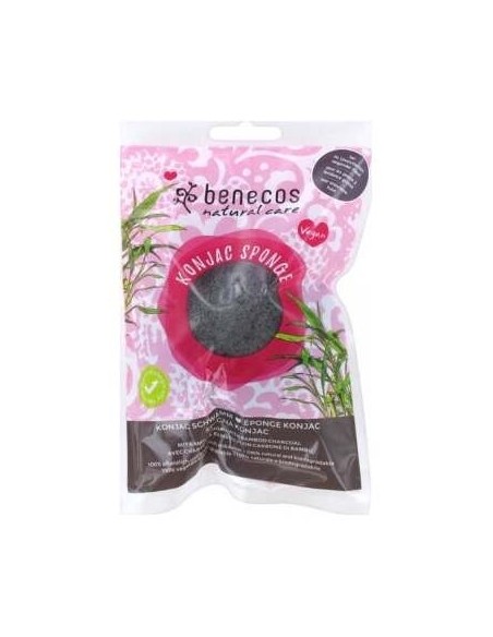 Esponja Konjac Bambu Negro Purificante-Piel Grasa