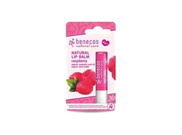 Benecos Balsamo Labial Vegano Frambuesa 48G