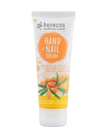 Benecos Crema De Manos Espino Amarillo Naranja 75+25Ml