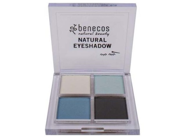 Benecos Cosmeticos Sombra Quattro True Blue 9G