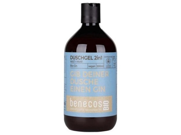 Benecos Gel De Baño 2 En 1 Ginebra Bio Vegan 500Ml