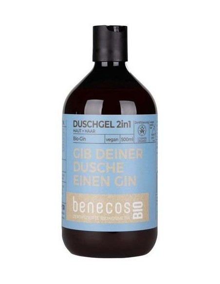 Benecos Gel De Baño 2 En 1 Ginebra Bio Vegan 500Ml