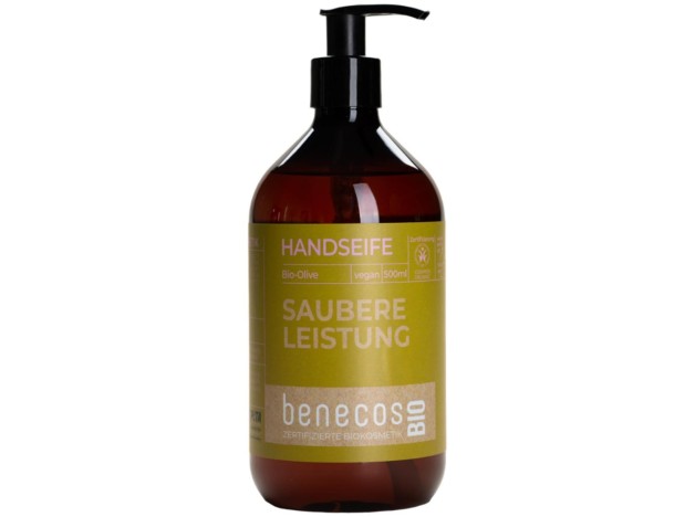 Benecos Jabon De Manos Oliva Bio Vegan 500Ml
