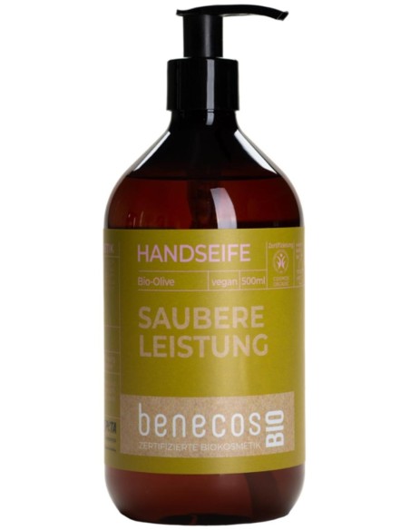 Benecos Jabon De Manos Oliva Bio Vegan 500Ml