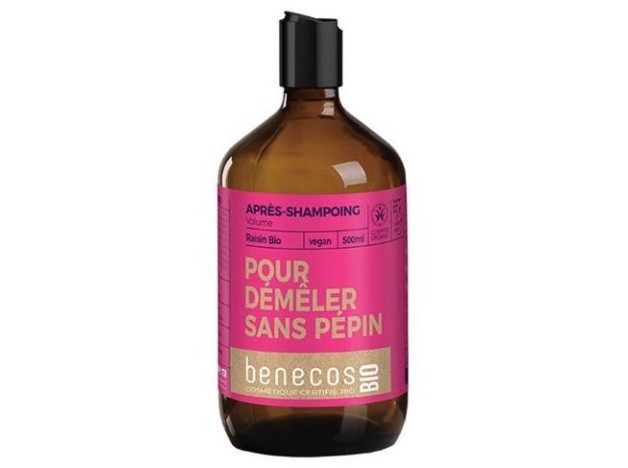 Benecos Acondicionador Volumen Uva Bio Vegan 500Ml