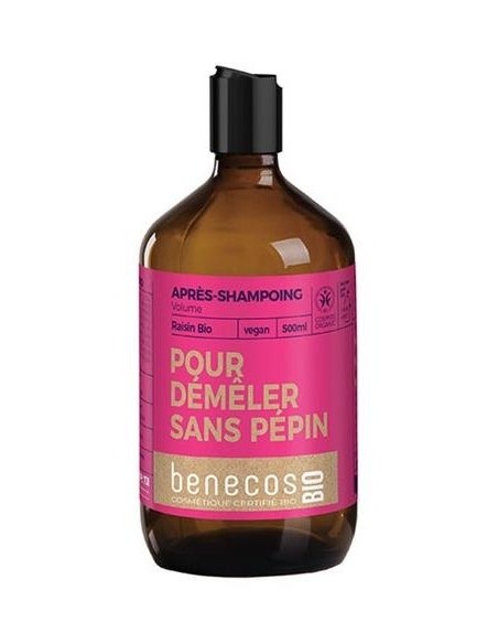 Benecos Acondicionador Volumen Uva Bio Vegan 500Ml