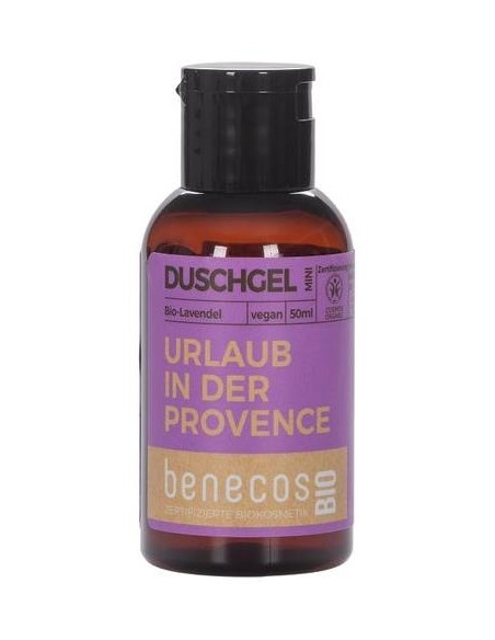 Benecos Gel De Baño Lavanda Mini Viaje Bio Vegan 50Ml