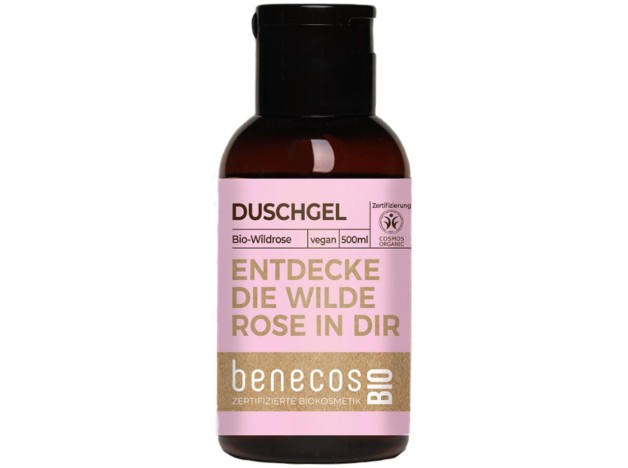 Benecos Gel De Baño Rosa Mosqueta Mini Viaje 50Ml