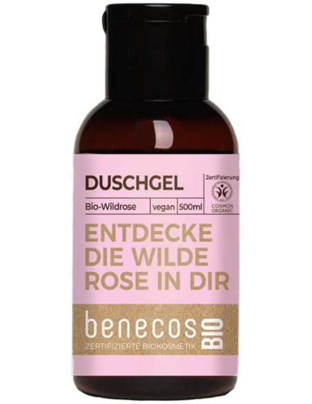 Benecos Gel De Baño Rosa Mosqueta Mini Viaje 50Ml
