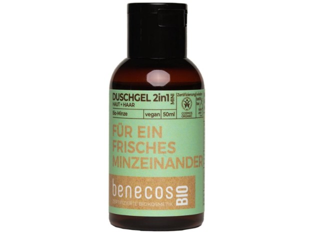 Benecos Gel Baño 2 En 1 Menta Mini Viaje Bio...