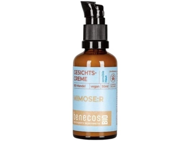 Benecos Crema Facial Piel Sensible Almendra Bio...