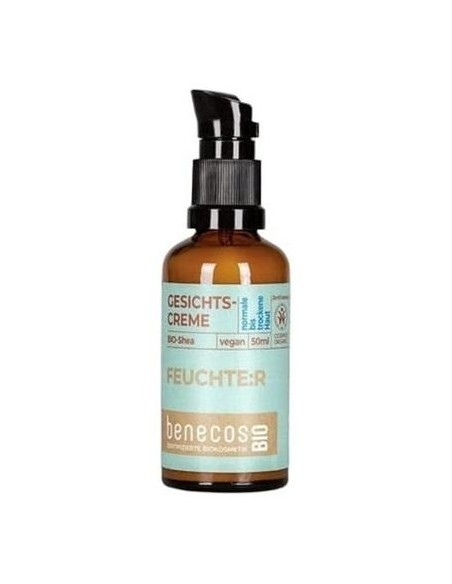 Benecos Crema Facial Piel Normal Y Seca Karite Bio 50Ml