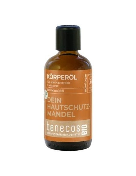 Benecos Aceite Corporal Almendras Bio Vegan 100Ml