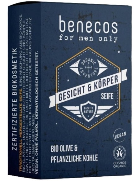 Benecos Jabon Solido For Men Vegan 75G