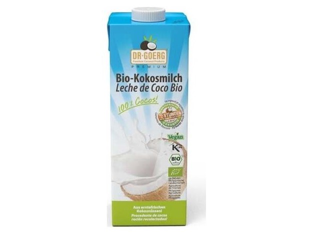 Leche De Coco Para Cocinar 1L. Bio