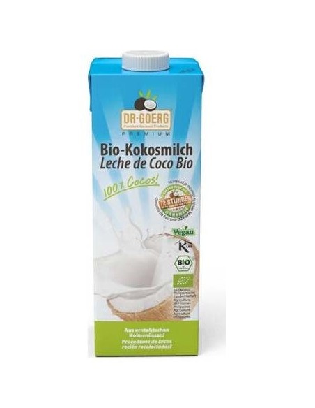Leche De Coco Para Cocinar 1L. Bio