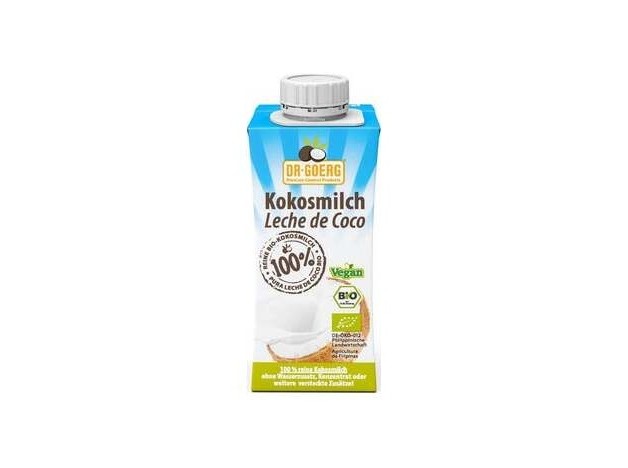 Leche De Coco Para Cocinar 200Ml. Bio