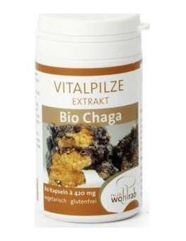 Pilze Wolhrab Biochaga 60Caps