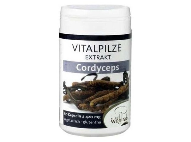 Pilze Wolhrab Cordyceps 60Caps