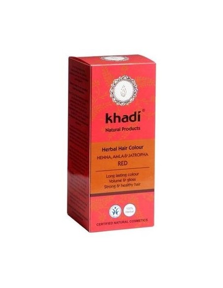 Henna Natural Con Amla Y Jatropha 100Gr.